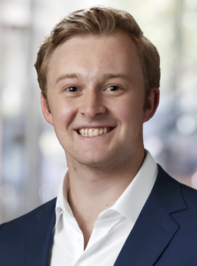 A man smiling. 